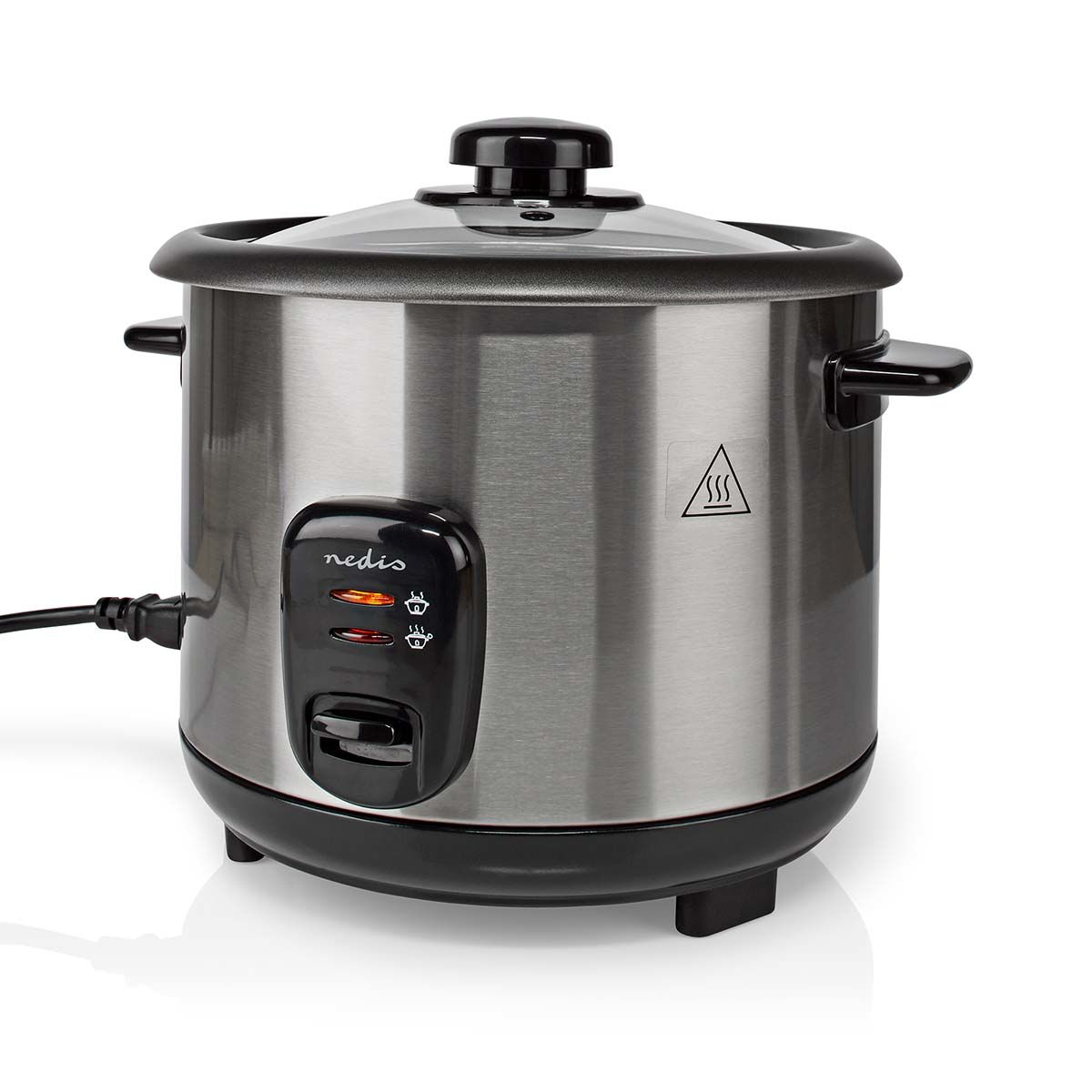 Nedis KARC115AL Rijstkoker - 1.5L - 500W - Zilver