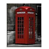 Homemania Afbeelding Londen steden en landschappen voor woonkamer, slaapkamer, meerkleurig, 45 x 3 x 70 cm, polyester, hout