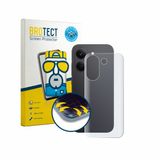 BROTECT - Screenprotector voor Xiaomi Poco X8 Pro (Achterkant) - Folie Beschermfolie matte volledig dekking 2 Stuks
