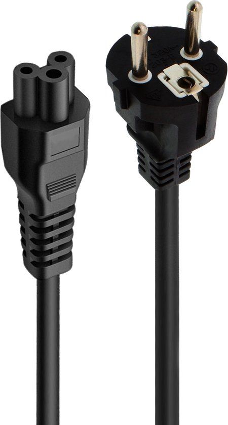 Ewent EC1907 - Stroomkabel - 1.8 m - Zwart