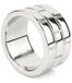 Mr.Steel Scala 2.0 b.v. The Wall C-Ring 40mm Zilver Roestvrij staal