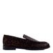 Gioseppo loafers met panterprint - bruin