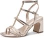 Tamaris 1-28344-46 Damessandalen met hak, lichtgoud, 38 EU