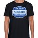 Bellatio Decorations Cadeau t-shirt voor de beste schilder voor heren - zwart met blauw - schilders - kado shirt / kleding - vaderdag / collega XXL