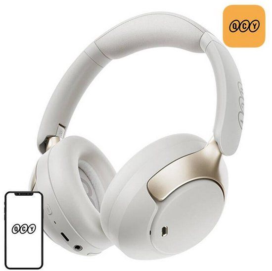 QCY H3 Pro - Over-ear koptelefoon - Wit