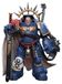 Warhammer 40K Ultramarines figurine d'action, échelle 1:18, plastique