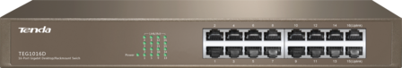 Tenda TEG1016D - 16-port Gigabit Ethernet Switch - Blue
