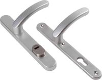 Ami Veiligheids schildgarnituur SKG Ovaal - kruk/kruk - deurdikte 68/72 mm - KT 92 - 257 x 32 mm - F1 - DKR 378 Rota