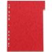 OXFORD Traditionele tabbladen, A4, 6 posities, glanzend, dikte 220 g, verschillende kleuren, 60 stuks