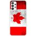 Drapeau Canada Bedrukt siliconen hoesje compatibel met Galaxy A32 5G