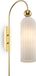 Maytoni Lampe murale antique, doré, abat-jour en verre, douille E14, dimmable, IP20, 53,5 x 10 x 23,5 cm