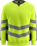 Mascot Safe Supreme Sweatshirt 50126-932 - Hi-Vis geel/zwart - 4XL