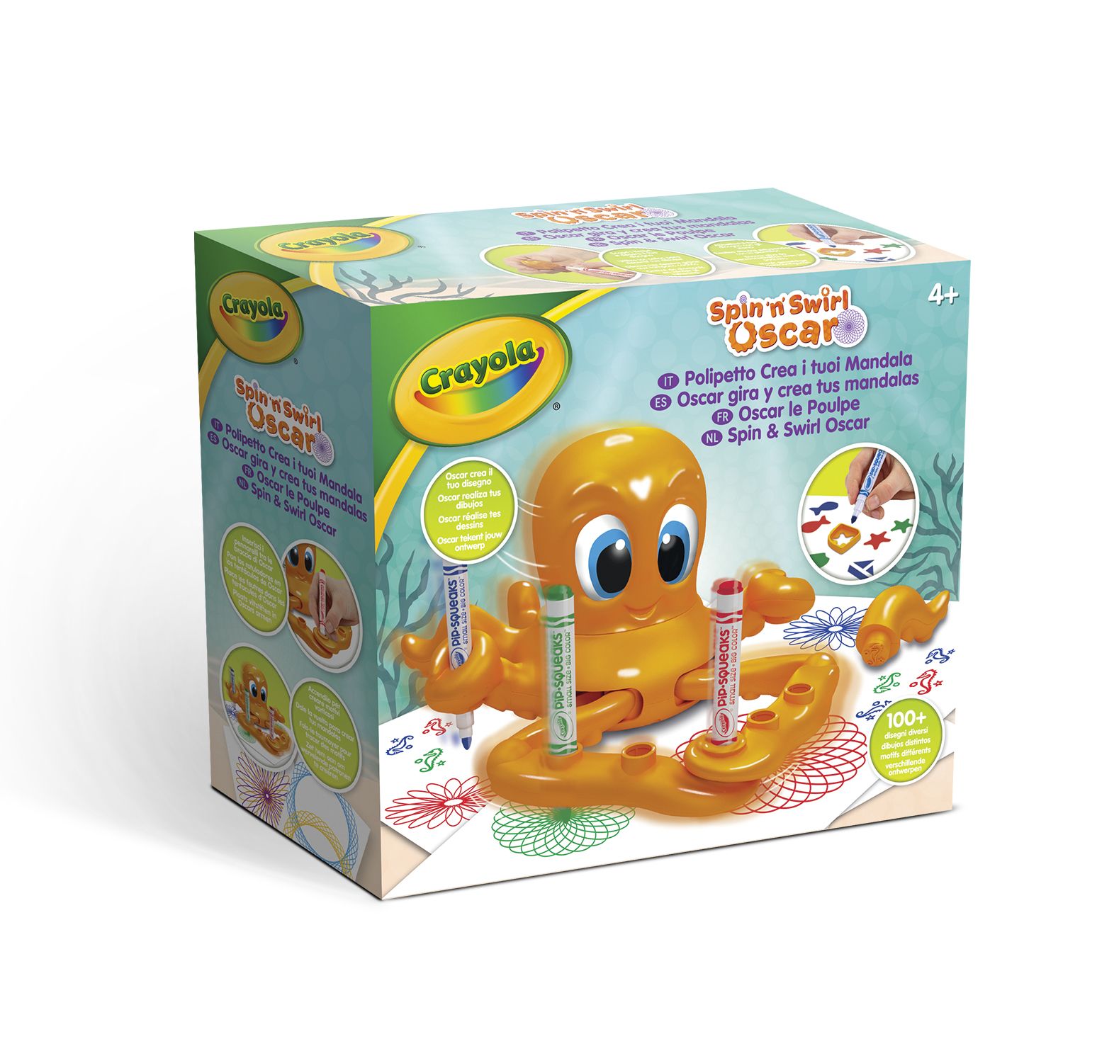 Crayola Spin & Swirl Octopus - Creative Activity for Kids