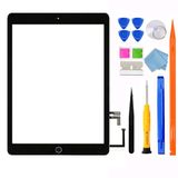 JPUNG Digitizer Glas Touchscreen voor iPad 5(5e Gen 2017), alleen voor 5e Generatie A1822 A1823 Scherm Display, met Home Knop, Complete Reparatie Kit
