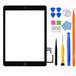 JPUNG Digitizer Glas Touchscreen voor iPad 5(5e Gen 2017), alleen voor 5e Generatie A1822 A1823 Scherm Display, met Home Knop, Complete Reparatie Kit