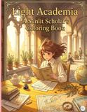 Light Academia: A Sunlit Scholar's Coloring Book