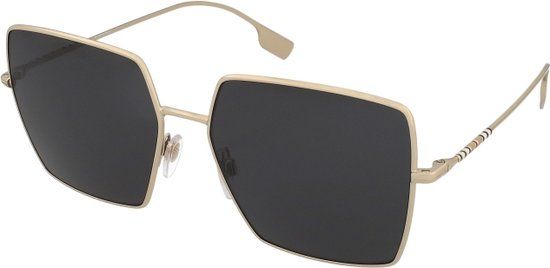 Burberry Daphne BE3133 Zonnebril - Goudkleurig - Grijs - Vrouwen