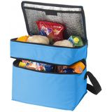 Merkloos / Sans marque Koeltas met vakken - 14.7 liter - 2 compartimenten - blauw - polyester