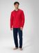 Ammann Pyjama lang ' Qatar ' donkerblauw / rood