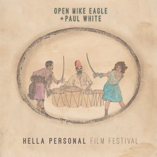 Hella Personal Film Festival - Open Mike Eagle & Paul White - LP - Coloured Vinyl - baby blauw
