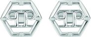 Philipp Plein Jewellery Philipp Plein Plein Icon Manchetknopen Zilveren Toon