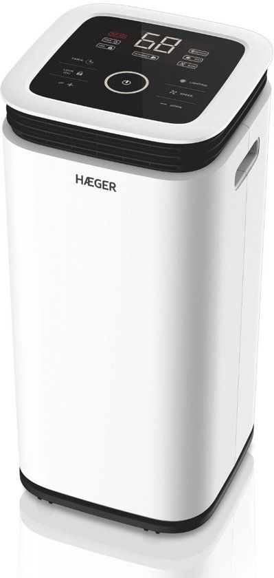 Haeger DE-D16.013A ontvochtiger 2,2 l 46 dB 245 W Wit