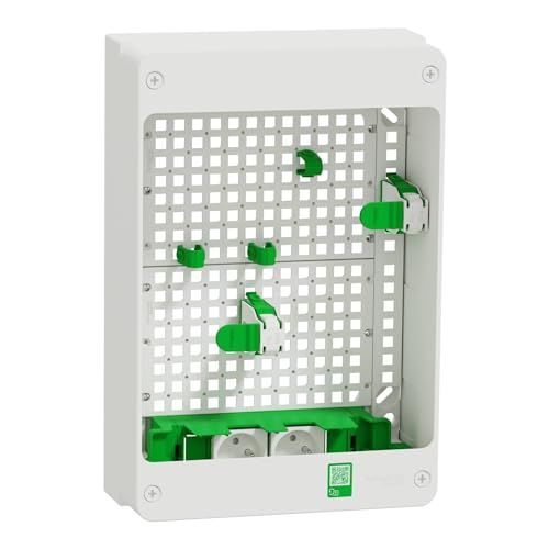 Schneider Electric Resi9 VDI-Box 13 M2R - Box with holder for 2 sockets - R9H13402VDIBOX