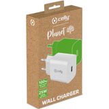 Celly chargeur pour téléphone portable, modèle GRSTC1USBC25WWH, dimensions 2,7 cm, poids 0,119 kg