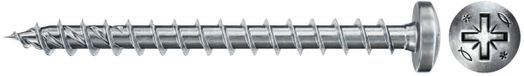 Fischer 670448 Power-Fast II Spaanplaatschroef 5 mm 60 mm Kruiskop Pozidriv Staal Galvanisch verzinkt 100 stuk(s)