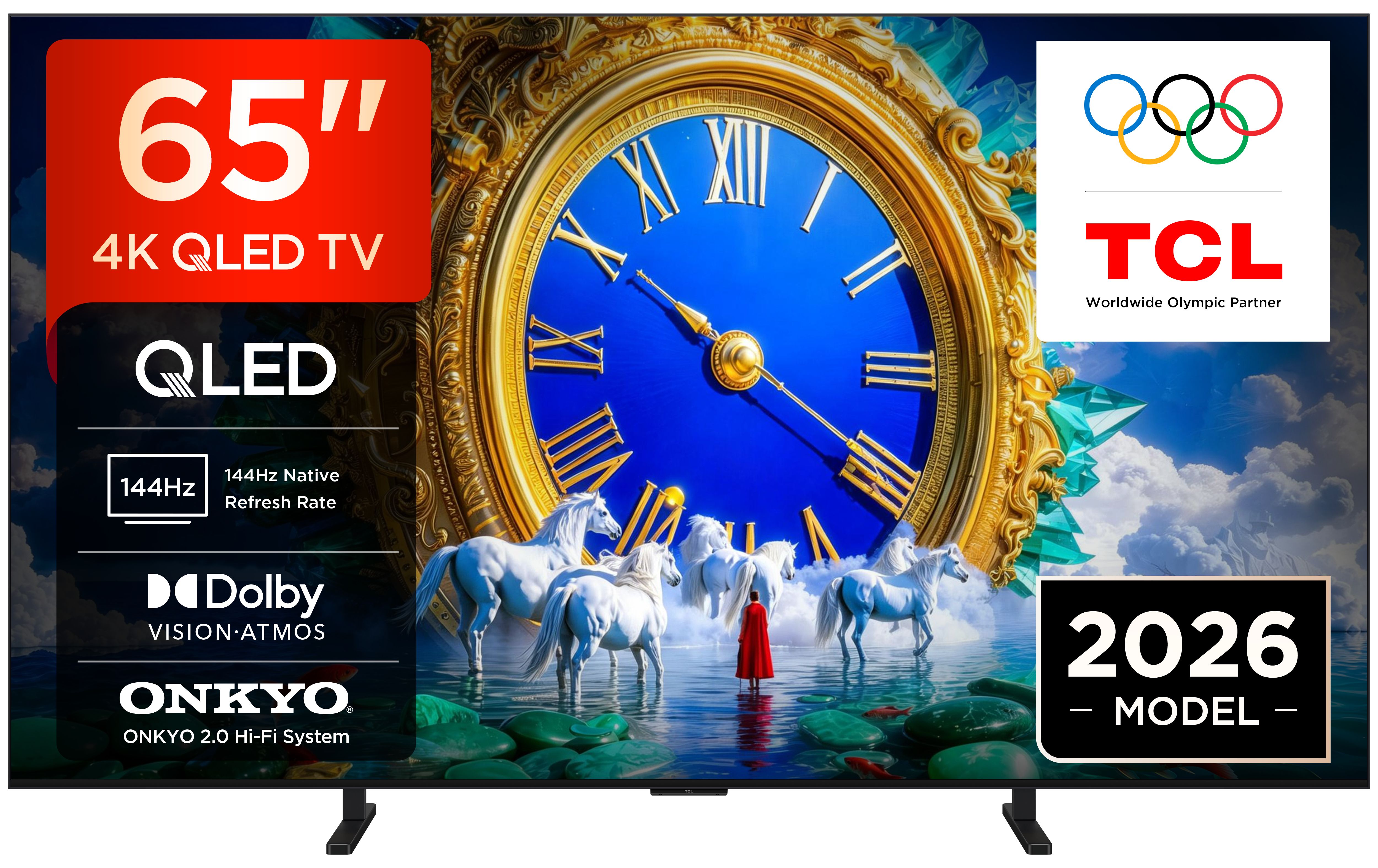 TCL A400 / QLED screen / 65 inches / 2026