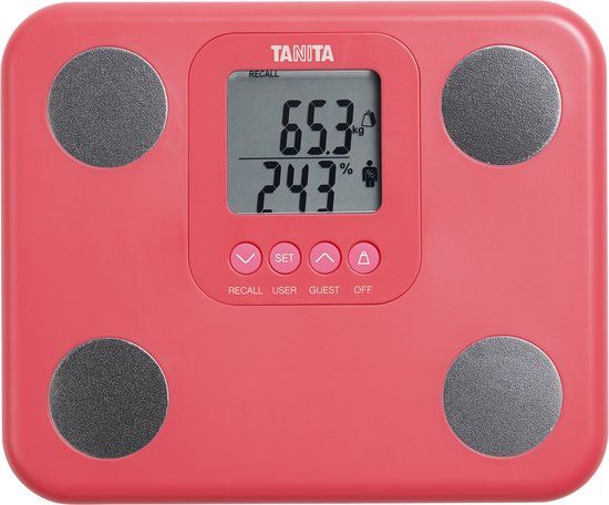 TANITA BC-730 Lichaamsanalyse weegschaal - Roze
