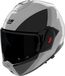 Nolan N120-1 Verniciatura Speciale 355, casque modulaire, couleur: Gris/Noir/Gris Foncé, taille: 3XL