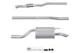 HELLA 8LD 366 029-361 Einddemper - Easy2Fit® Kit - Achter - driedelig - Set met montagedelen