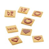 Silikomart Voilà Cookie bakvorm "Love" in hartvorm