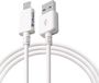 DrPhone DPMU1 - Micro USB kabel - Wit - 3 Meter