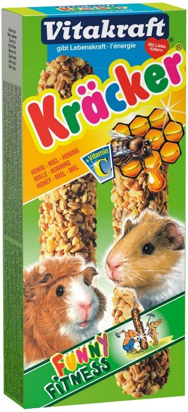 VITAKRAFT Caviakracker 2 In 1 Honing - 3 St Ã 160 gr