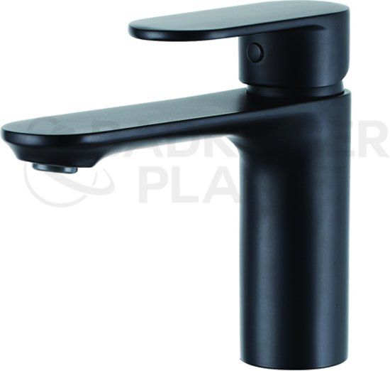 Badkamerplanet Wastafelkraan Lucera Elba Mat Zwart - Messing