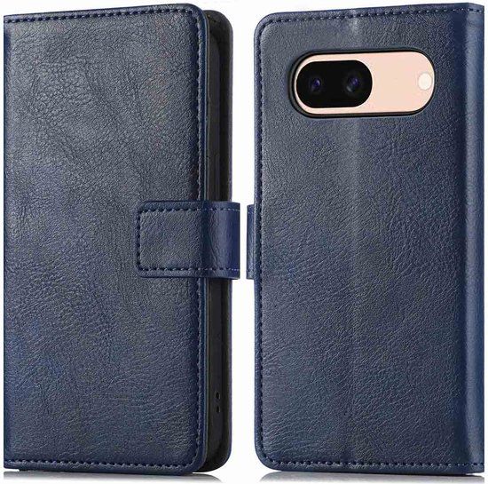 iMoshion Book Case hoesje voor Google Pixel 8A - Donkerblauw