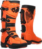 Acerbis Artiglio Orange Noir Bottes De Motocross Taille 42