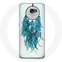 Maniacase Hoesje voor Samsung Galaxy A3 2016 Dromenvanger blauw witte achtergrond