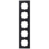 Kopp 402915003 HK07 afdeklijst 5-voudig antraciet
