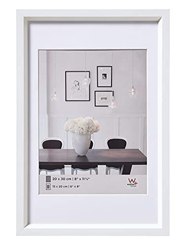 Walther Design ES050W Steel Style - Bilderrahmen - 40x50 cm - weiß