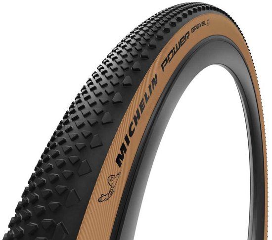Michelin Buitenband 28” – Power Gravel – ETRTO-maat: 57-622 – Zwart/Bruin