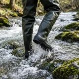 Waders de chasse en PVC haute résistance avec poche intérieure, taille 44 / 45