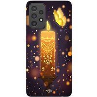 Maniacase Coque Pour Samsung Galaxy A73 Encanto bougie magique familia disney anime