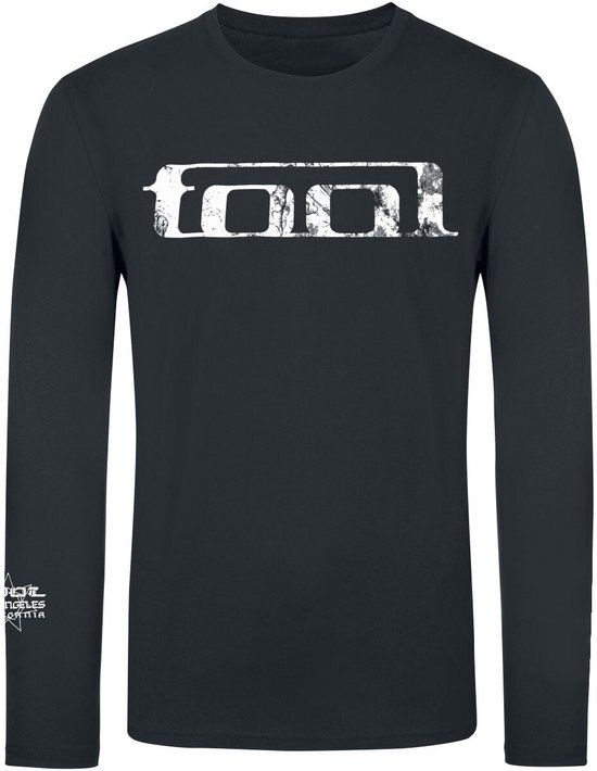 Tool Double Image Heren Shirt met lange mouwen - zwart - M