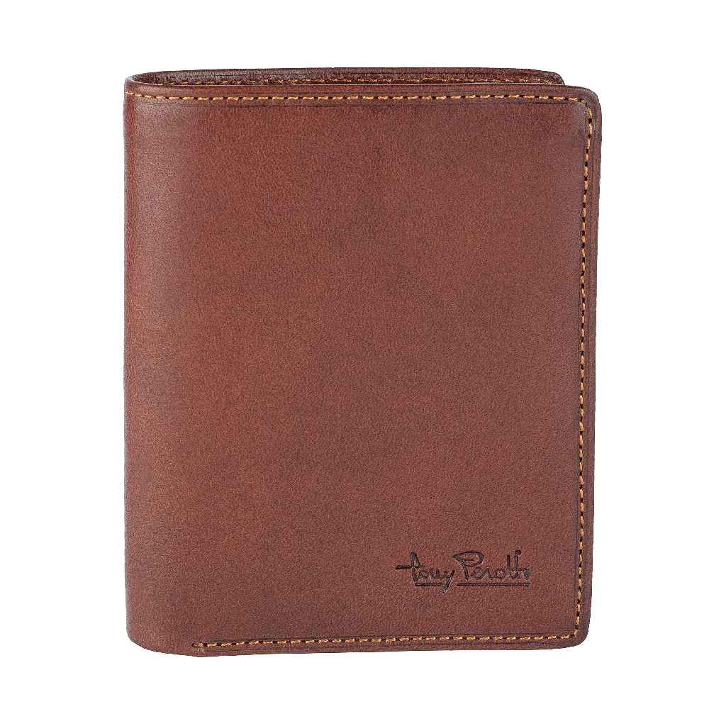Tony Perotti Vegetale Verticale Billfold large donker bruin - Bruin - EAN: 8717249925637