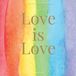 Graphique 2024 Love is Love Wandkalender