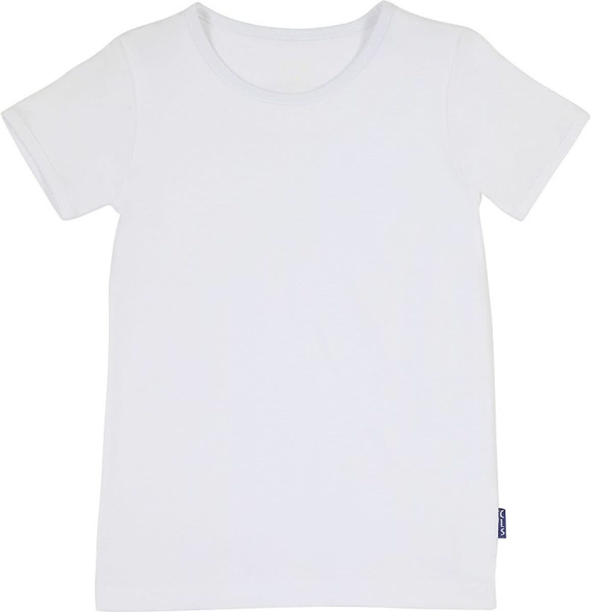 Claesen's Jongens T-shirt - White - Maat 140-146