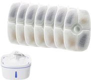Merkloos / Sans marque Holland Connections 7 stuks ovale huisdier dispenser filterelement voor katten en honden dispenser filterelement voor kokos actieve kool filterkatoen